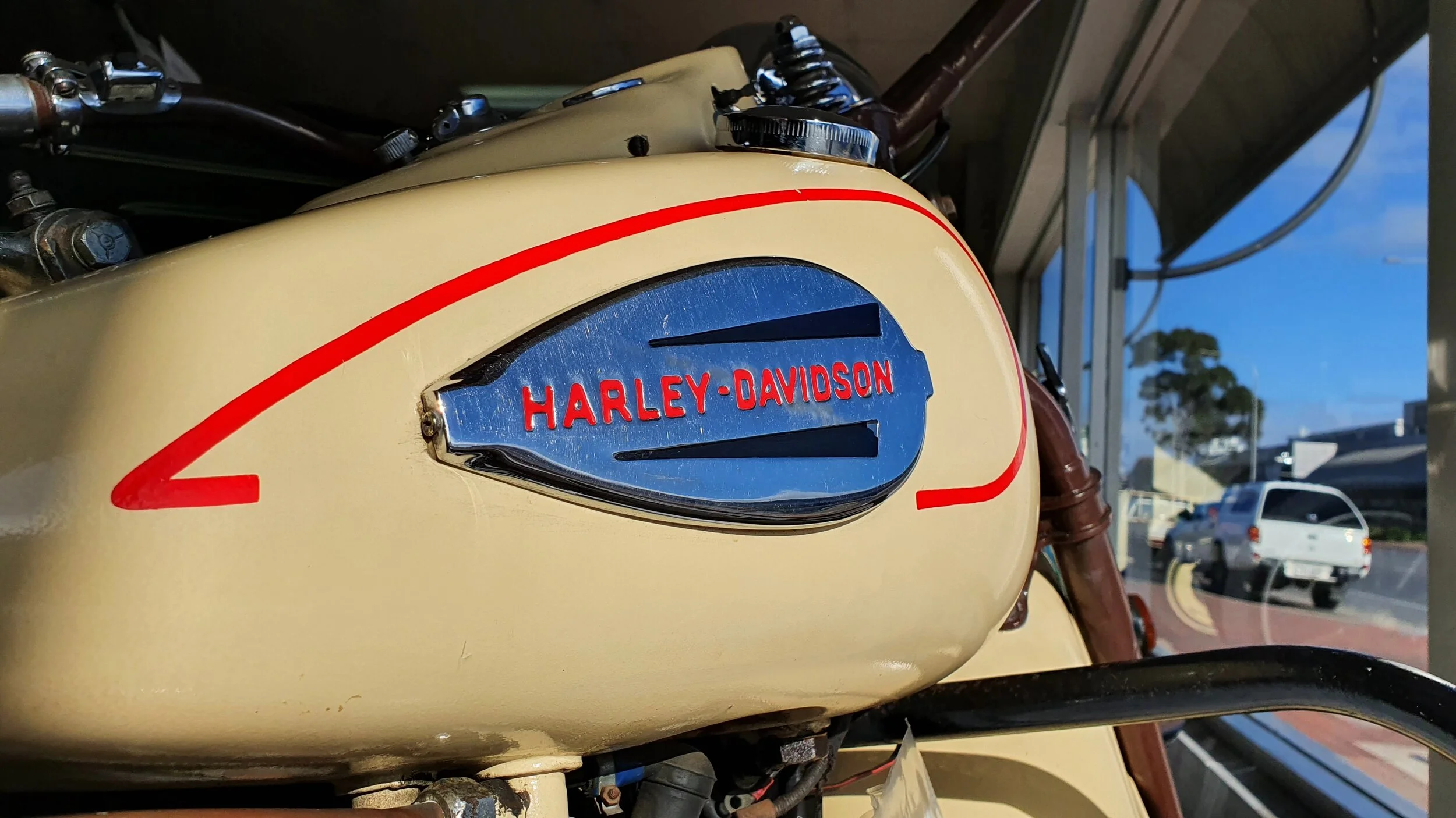Harley Davidson model 40-W 1940 — Rainsford Collectable Cars